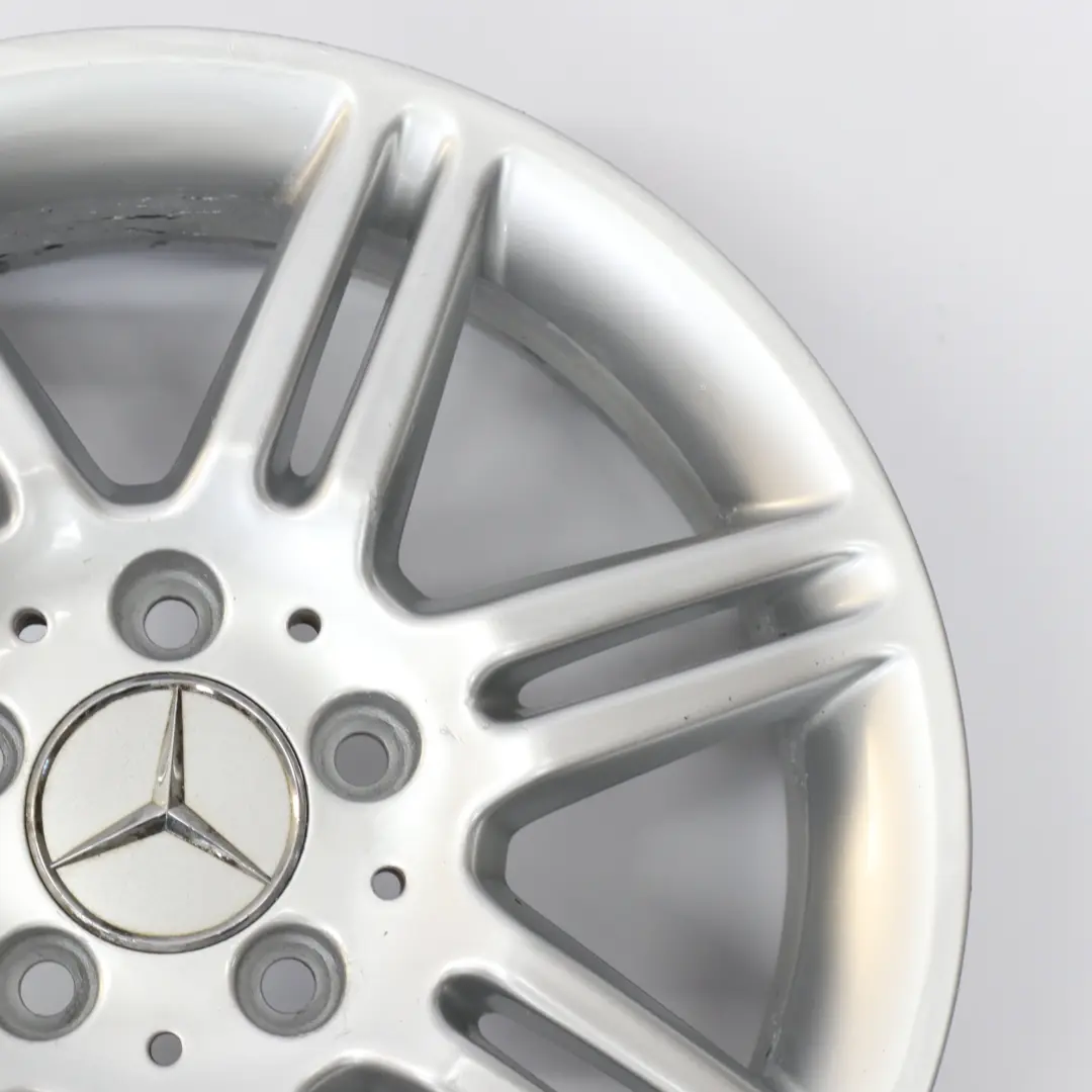 Mercedes W169 Cerchio in lega argento 16" 6J ET:46 - SKU A1694010802-1 - Numero di parte A1694010802