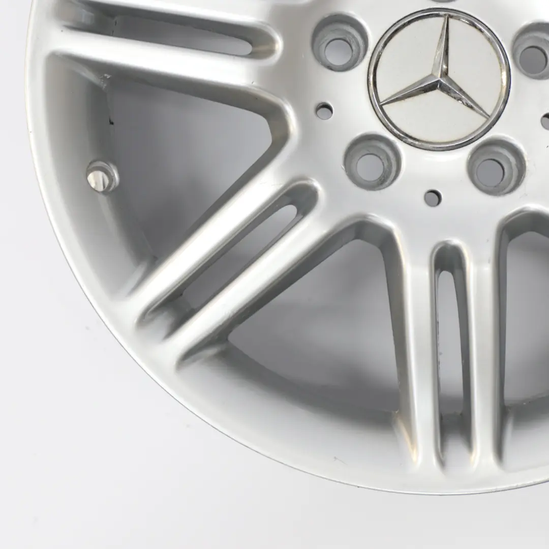 Mercedes W169 Cerchio in lega argento 16" 6J ET:46 - SKU A1694010802-1 - Numero di parte A1694010802