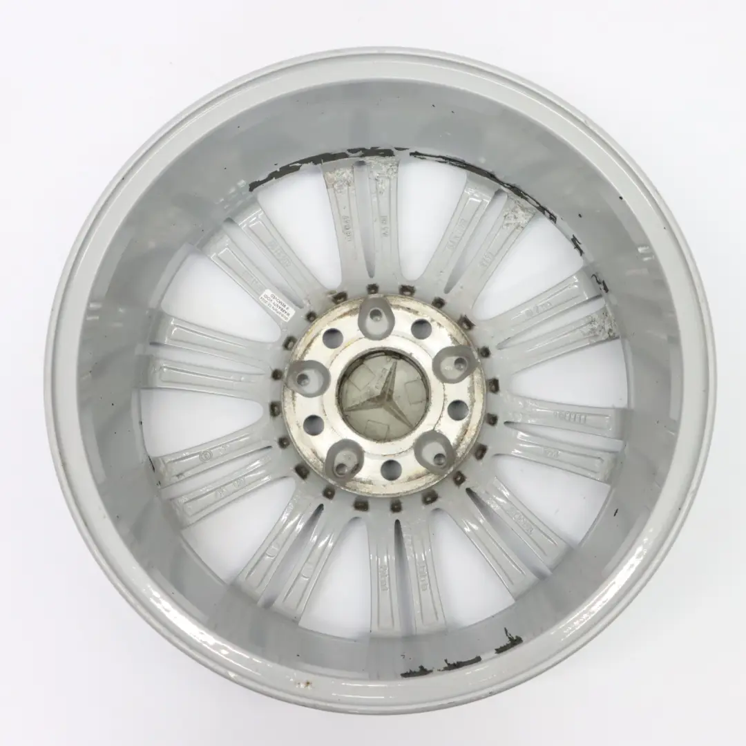 Mercedes W169 Cerchio in lega argento 16" 6J ET:46 - SKU A1694010802-2 - Numero di parte A1694010802