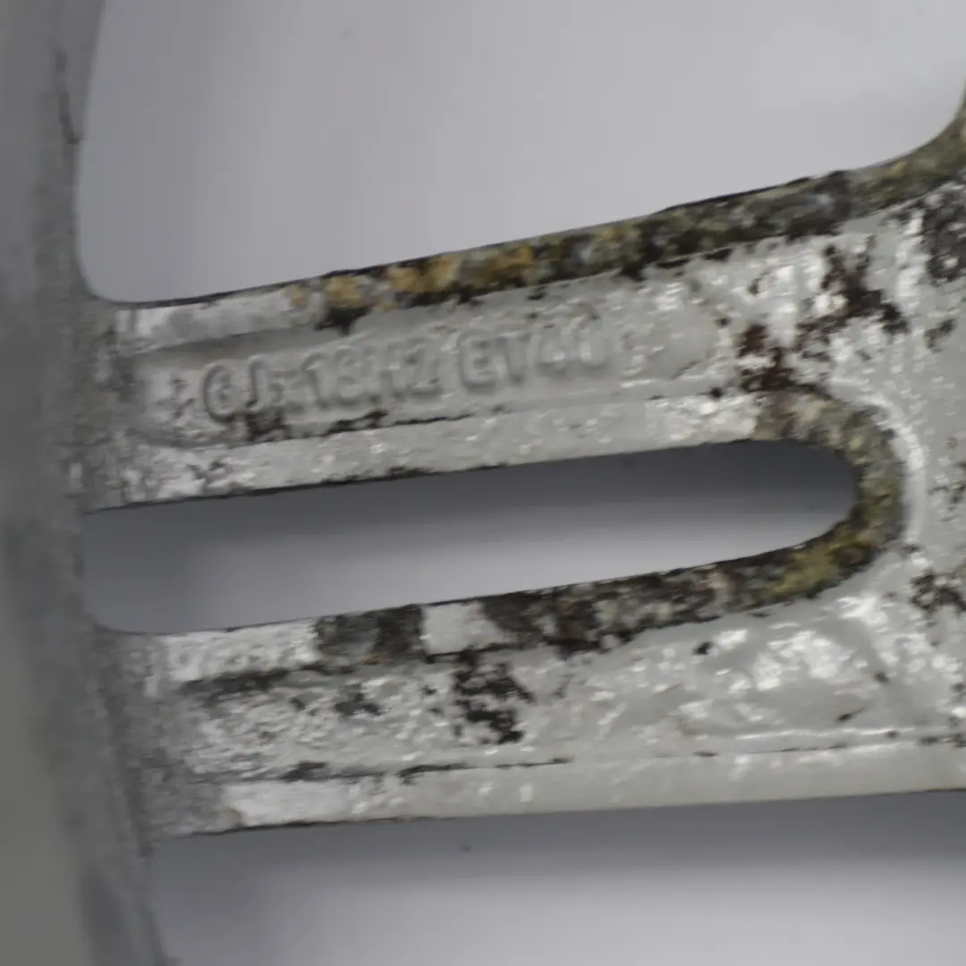 Alloy Wheel Rim 16" 6J ET:46 to Mercedes W169 Silver with Part number A1694010802 Mercedes W169 Silver Alloy Wheel Rim 16" 6J ET:46 - SKU A1694010802-3 - Part number A1694010802