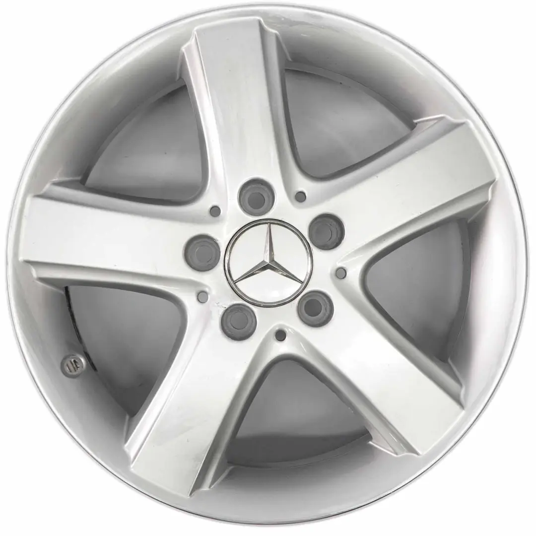 Rim Mercedes W169 Alloy Wheel Rim 16" 6J ET:46 to Wheel with Part number A1694010902 Wheel Rim Mercedes W169 Alloy Wheel Rim 16" 6J ET:46 - SKU A1694010902-1 - Part number A1694010902
