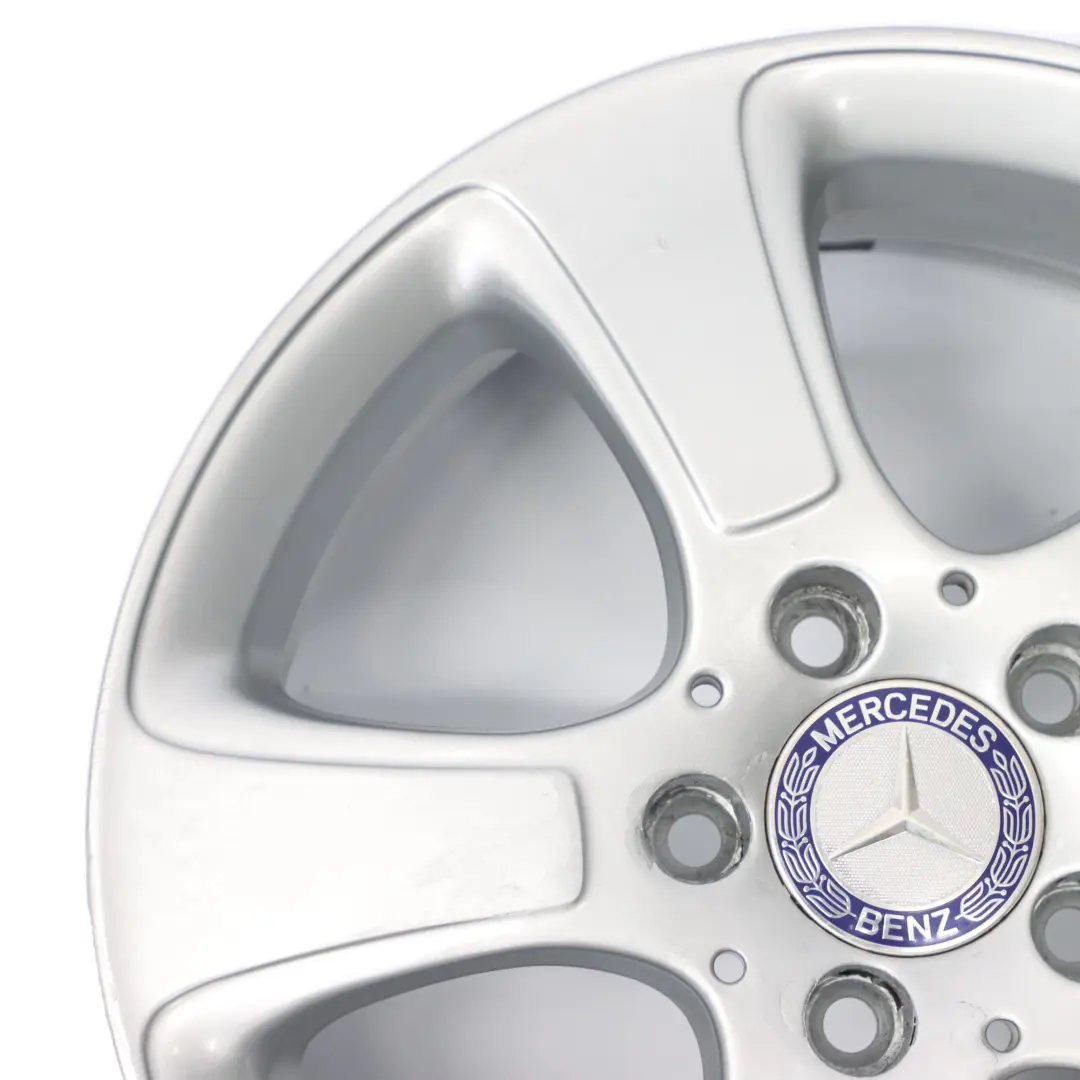 Alloy Wheel Rim 16" 6J ET:46 to Mercedes W169 W245 Silver with Part number A1694011002 Mercedes W169 W245 Silver Alloy Wheel Rim 16" 6J ET:46 - SKU A1694011002-3 - Part number A1694011002