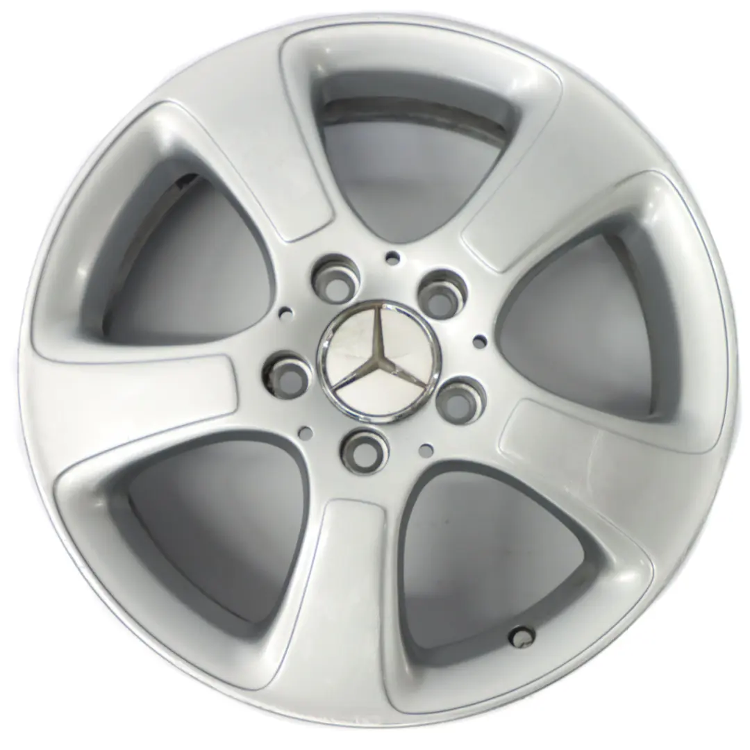 Alloy Wheel Rim 16" 6J ET:46 to Mercedes W169 W245 Silver with Part number A1694011002 Mercedes W169 W245 Silver Alloy Wheel Rim 16" 6J ET:46 - SKU A1694011002-4 - Part number A1694011002