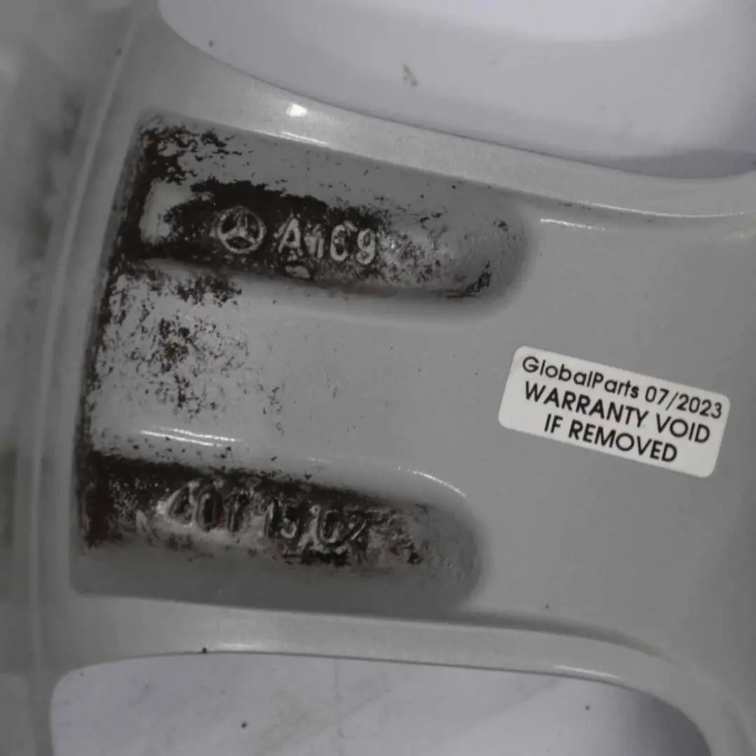 jante Alliage Argent 16" 6J ET:46 pour Mercedes W169 W245 à propos du numéro de pièce A1694011902 Mercedes W169 W245 jante Alliage Argent 16" 6J ET:46 - SKU A1694011902-1 - Numéro de pièce A1694011902