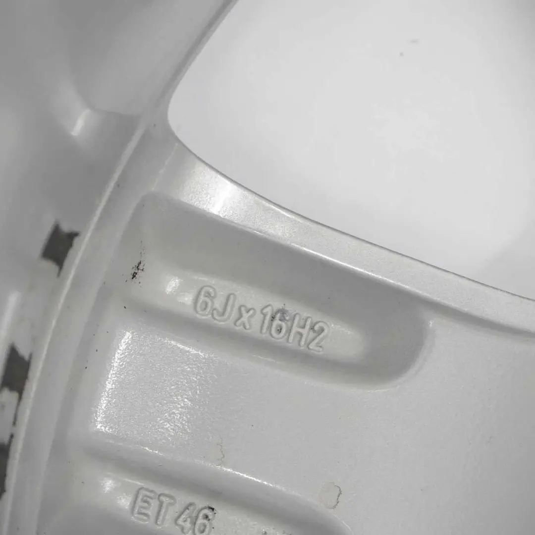 Alloy Wheel Rim 16" 6J ET:46 to Mercedes W169 W245 Silver with Part number A1694011902 Mercedes W169 W245 Silver Alloy Wheel Rim 16" 6J ET:46 - SKU A1694011902-3 - Part number A1694011902