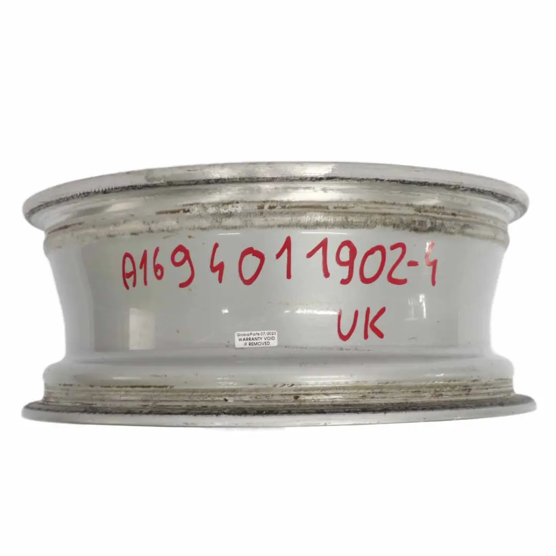 Alloy Wheel Rim 16" 6J ET:46 to Mercedes W169 W245 Silver with Part number A1694011902 Mercedes W169 W245 Silver Alloy Wheel Rim 16" 6J ET:46 - SKU A1694011902-4 - Part number A1694011902