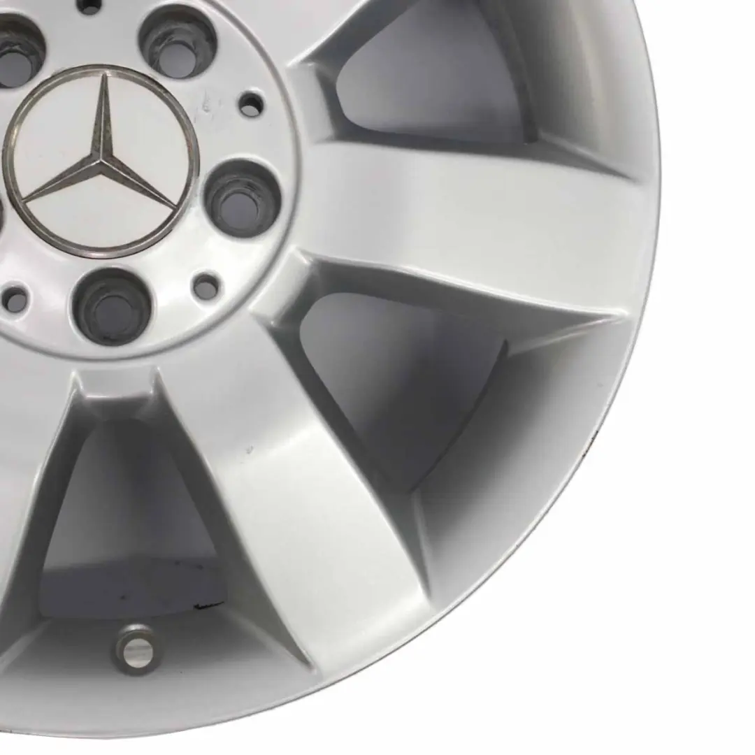 Alloy Wheel Rim 16" 6J ET:46 to Mercedes W169 W245 Silver with Part number A1694011902 Mercedes W169 W245 Silver Alloy Wheel Rim 16" 6J ET:46 - SKU A1694011902-4 - Part number A1694011902