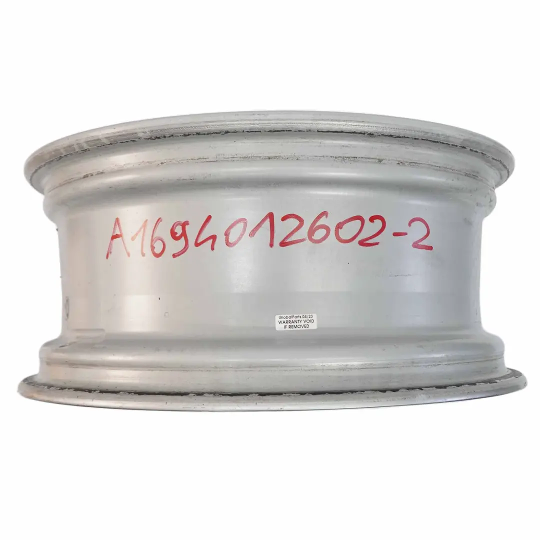  Cerchio Mercedes W169 W245 Argento Lega 17" 7J Et:49 - SKU A1694012602-2 - Numero di parte A1694012602