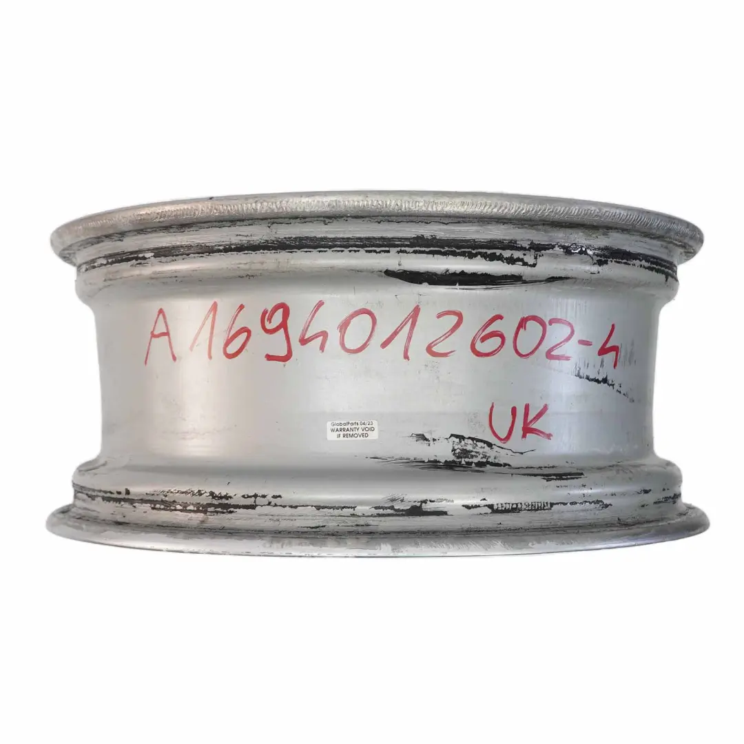 Rim Mercedes W169 W245 Silver Alloy 17" 7J ET:49 to Wheel with Part number A1694012602 Wheel Rim Mercedes W169 W245 Silver Alloy 17" 7J ET:49 - SKU A1694012602-4 - Part number A1694012602