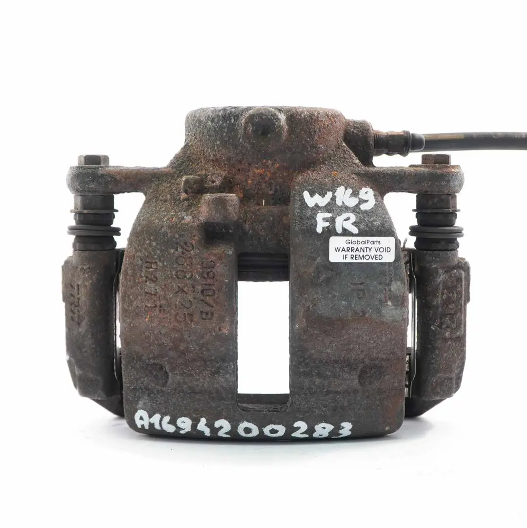 A200 B200 Anteriore Destra Ruota Pinza Freno 288x25 per Mercedes W169 W245 con numero di parte A1694200283 Mercedes W169 W245 A200 B200 Anteriore Destra Ruota Pinza Freno 288x25 - SKU A1694200283 - Numero di parte A1694200283