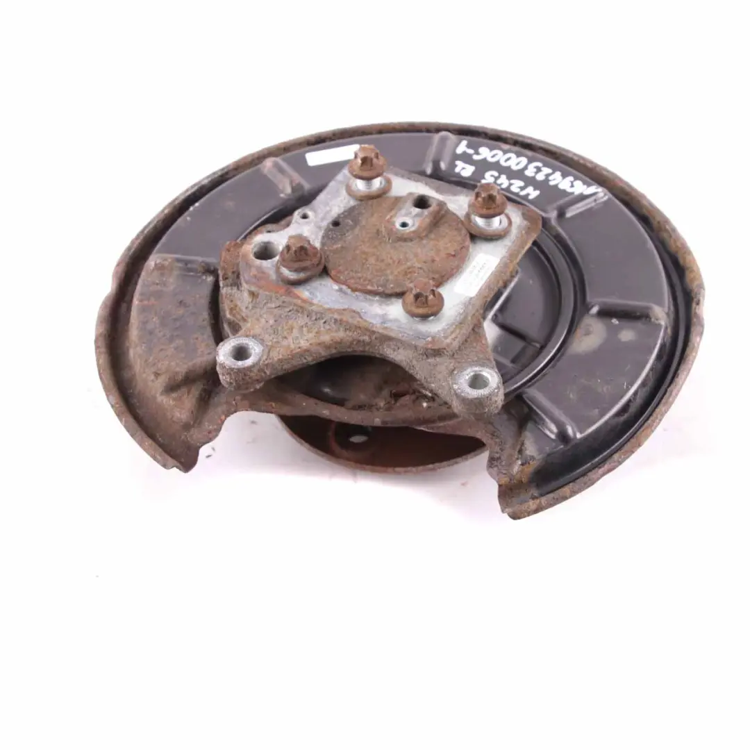Mercedes W169 W245 Portacubos Rueda Soporte Freno Trasero Izquierdo - SKU A1694230006-1 - Número de pieza A1694230006