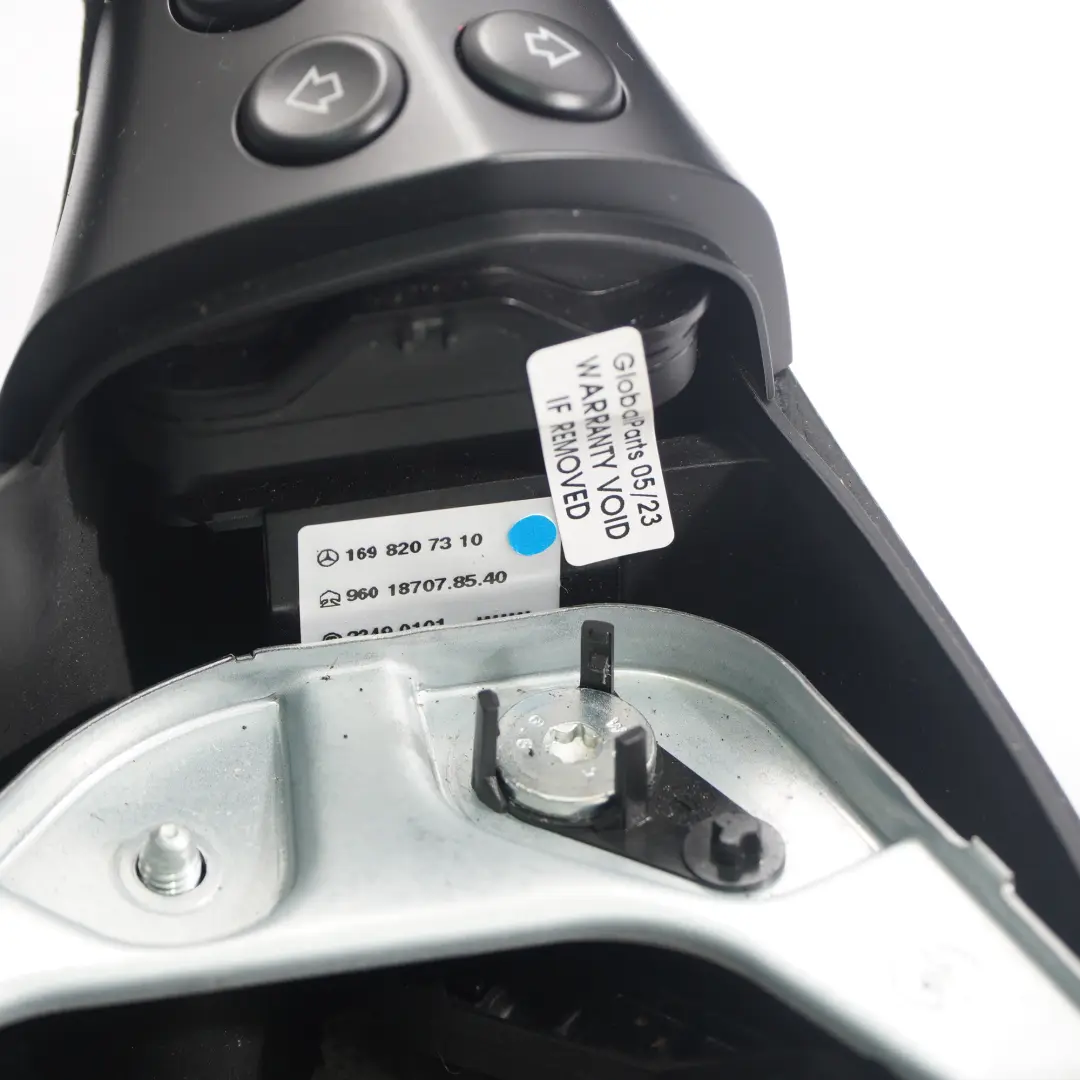 cuero negro multifunción para Mercedes W169 Volante de con número de pieza A1694600203 Mercedes W169 Volante de cuero negro multifunción - SKU A1694600203 - Número de pieza A1694600203