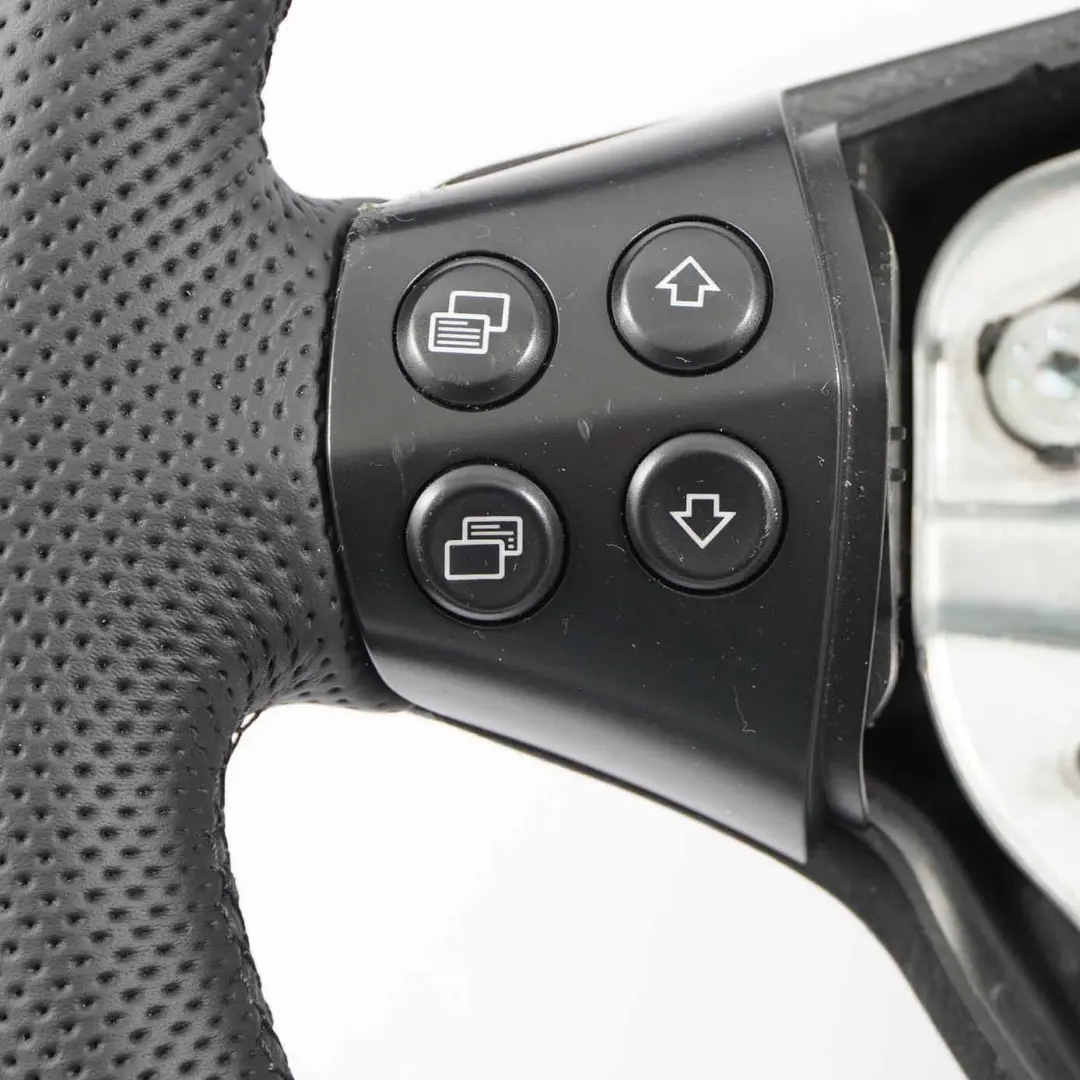 Mercedes W169 NUEVO volante de cuero negro con hilos negros - SKU A1694600503-1 - Número de pieza A1694600503