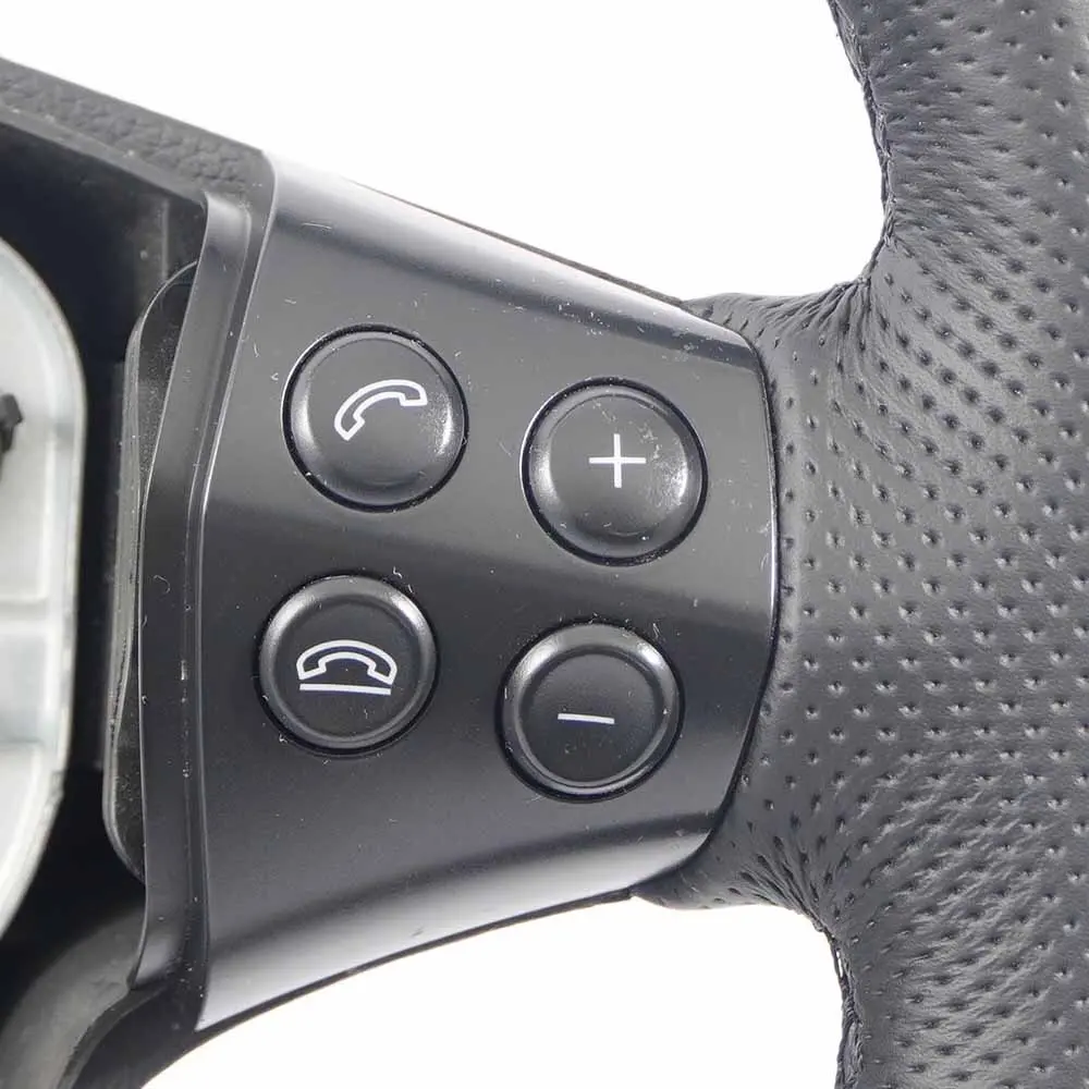 Mercedes W169 NEU Schwarz Leder Lenkrad Lederlenkrad mit schwarzen Fäden - SKU A1694600503-2 - Teilenummer A1694600503