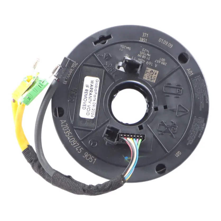 Steering Angle Sensor Slip Ring Squib to Mercedes W169 W245 W203 with Part number A1694641118 Mercedes W169 W245 W203 Steering Angle Sensor Slip Ring Squib - SKU A1694641118-2 - Part number A1694641118