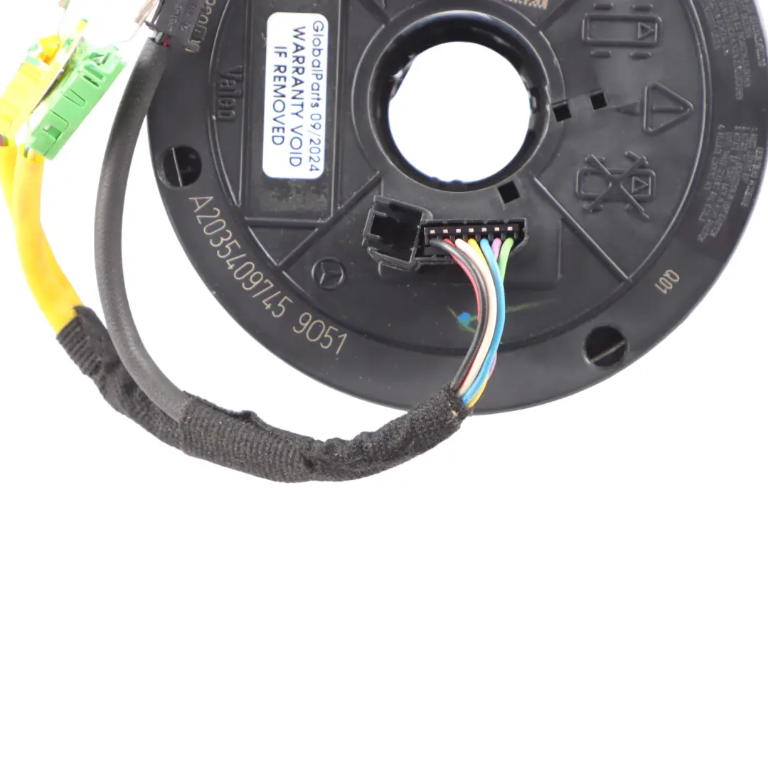 Mercedes W169 W245 W203 Steering Angle Sensor Slip Ring Squib - SKU A1694641118-2 - Part number A1694641118