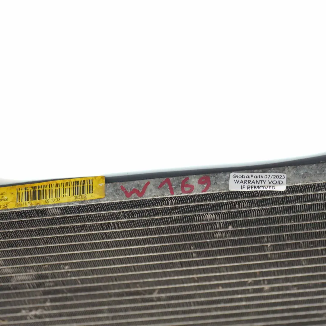 Chłodnica Klimatyzacji do Mercedes W169 o numerze A1695001254 Mercedes W169 Chłodnica Klimatyzacji - SKU A1695001254-2 - Numer Części A1695001254