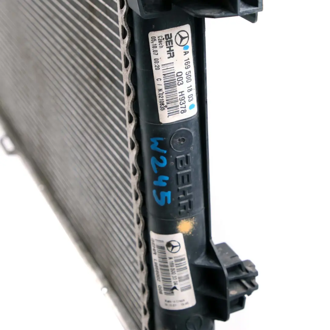 Mercedes W169 W245 OM640 Water Cooling Coolant Radiator - SKU A1695001803 - Part number A1695001803
