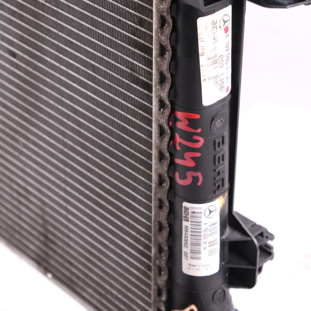 Coolant Radiator Mercedes W169 W245 Air Conditioning Water Cooling to with Part number A1695002103 Coolant Radiator Mercedes W169 W245 Air Conditioning Water Cooling - SKU A1695002103 - Part number A1695002103