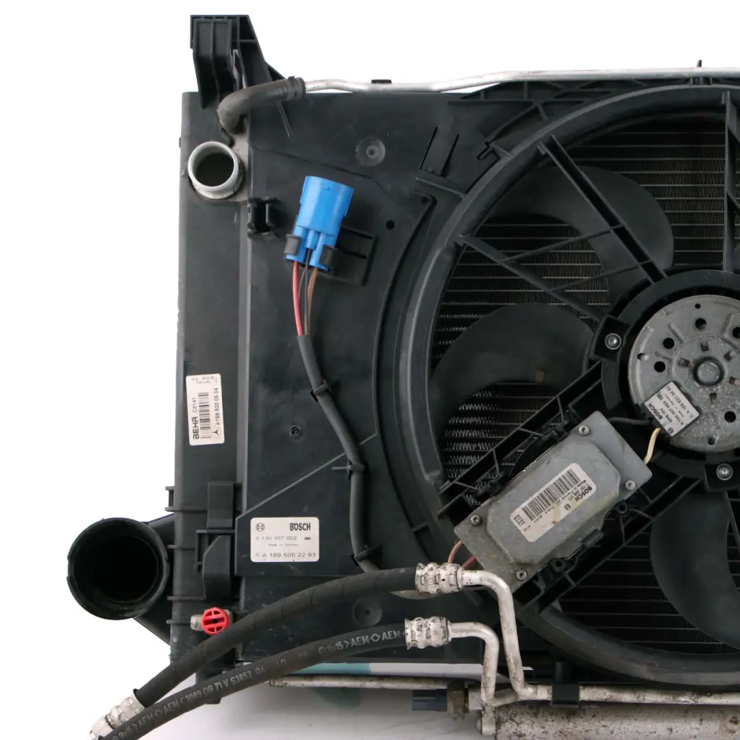 Mercedes-Benz B W245 200 Turbo Complete Engine Cooling Radiator Pack Set Fan to with Part number A1695002293 Mercedes-Benz B W245 200 Turbo Complete Engine Cooling Radiator Pack Set Fan - SKU A1695002293 - Part number A1695002293