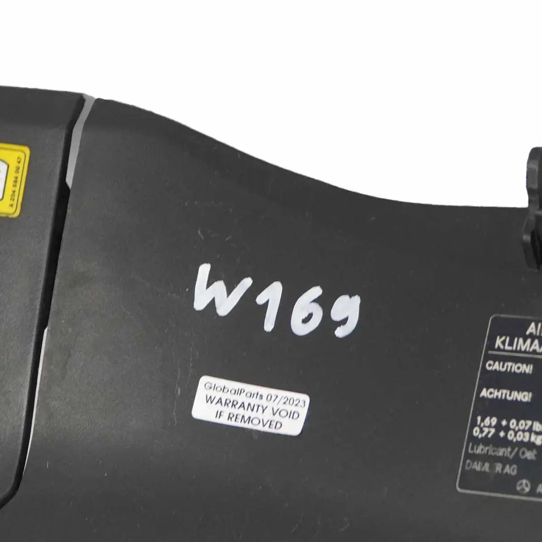 Deflector del conducto de aire radiador de gasolina para Mercedes W169 con número de pieza A1695050030 Mercedes W169 Deflector del conducto de aire radiador de gasolina - SKU A1695050030 - Número de pieza A1695050030