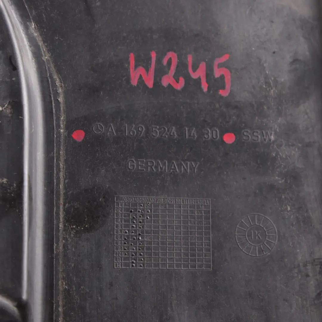 Underfloor Panel Undertray Trim Covering Petrol to Mercedes W169 W245 with Part number A1695241430 Mercedes W169 W245 Underfloor Panel Undertray Trim Covering Petrol - SKU A1695241430 - Part number A1695241430