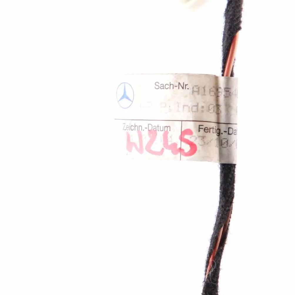 View Mirror Cable Mercedes W169 W245 Wiring Loom Harness to Rear with Part number A1695400706 Rear View Mirror Cable Mercedes W169 W245 Wiring Loom Harness - SKU A1695400706 - Part number A1695400706