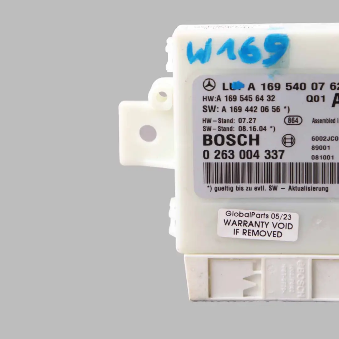  Module stationnement Mercedes W169 W245 Capteur l'unité contrôle PDC - SKU A1695400762 - Numéro de pièce A1695400762