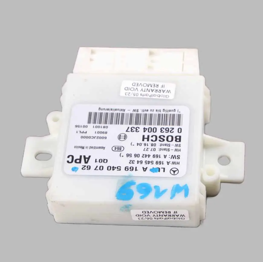 Parkmodul Mercedes W169 W245 PDC Abstand Sregel Tempomat Sensor für mit Teilenummer A1695400762 Parkmodul Mercedes W169 W245 PDC Abstand Sregel Tempomat Sensor - SKU A1695400762 - Teilenummer A1695400762