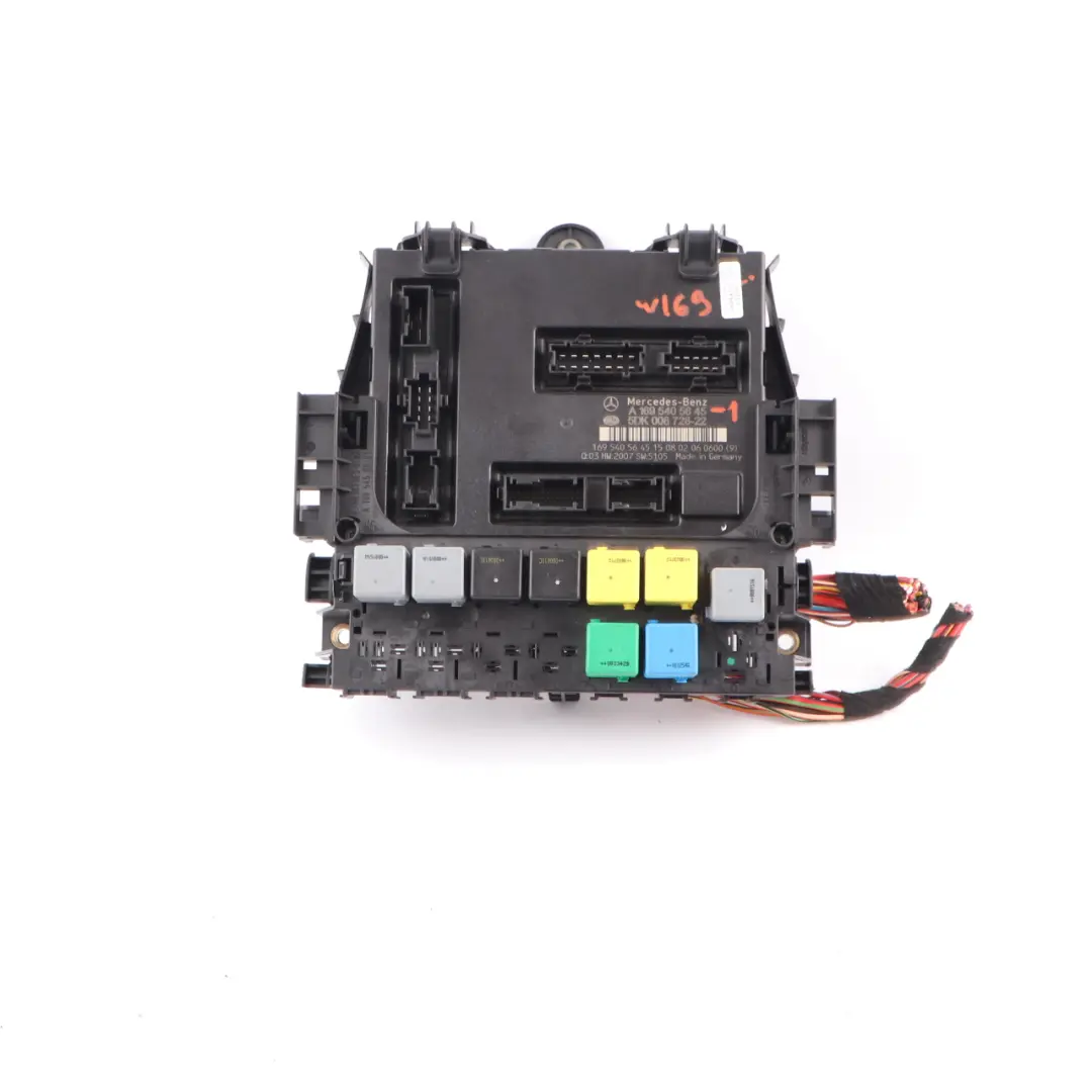 SAM Modul Steuerung Sicherungskasten Einheit für Mercedes W169 mit Teilenummer A1695405645 Mercedes W169 SAM Modul Steuerung Sicherungskasten Einheit - SKU A1695405645-1 - Teilenummer A1695405645