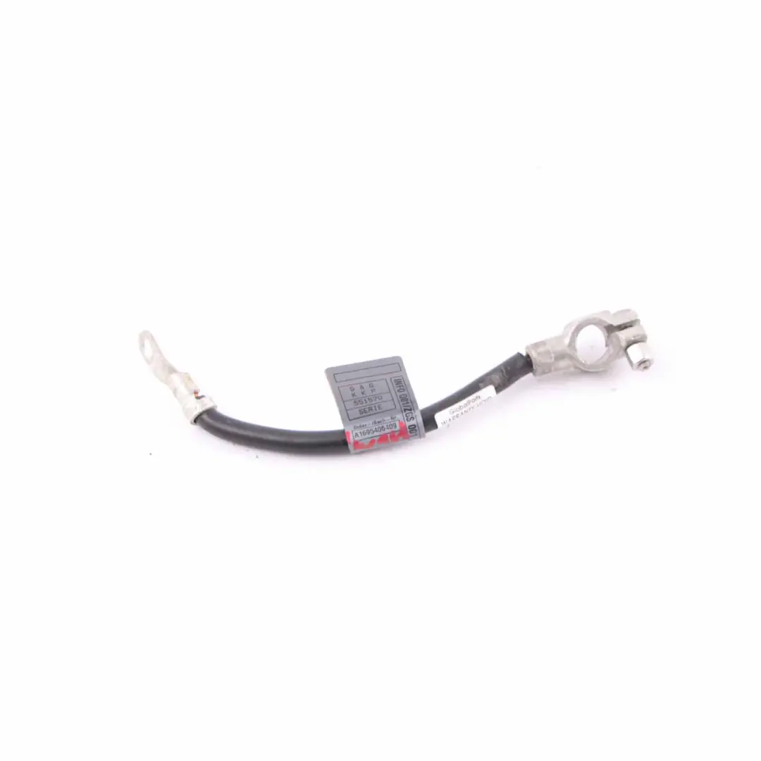 Mercedes W169 W245 Battery Earth Negative Cable Wiring Loom - SKU A1695406409 - Part number A1695406409