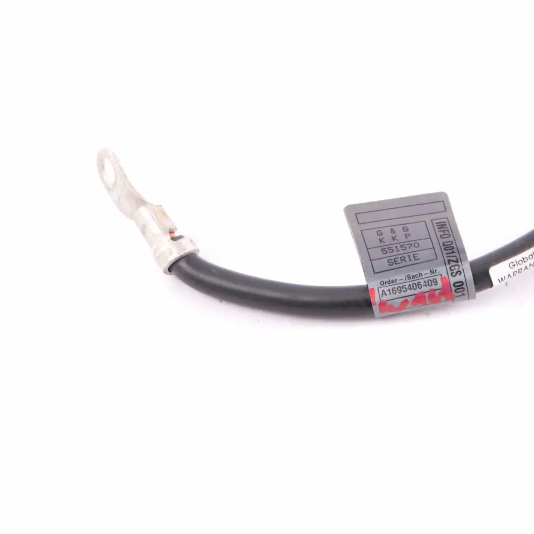 Mercedes W169 W245 Batterie Erde Negativ Kabel Kabelbaum - SKU A1695406409 - Teilenummer A1695406409