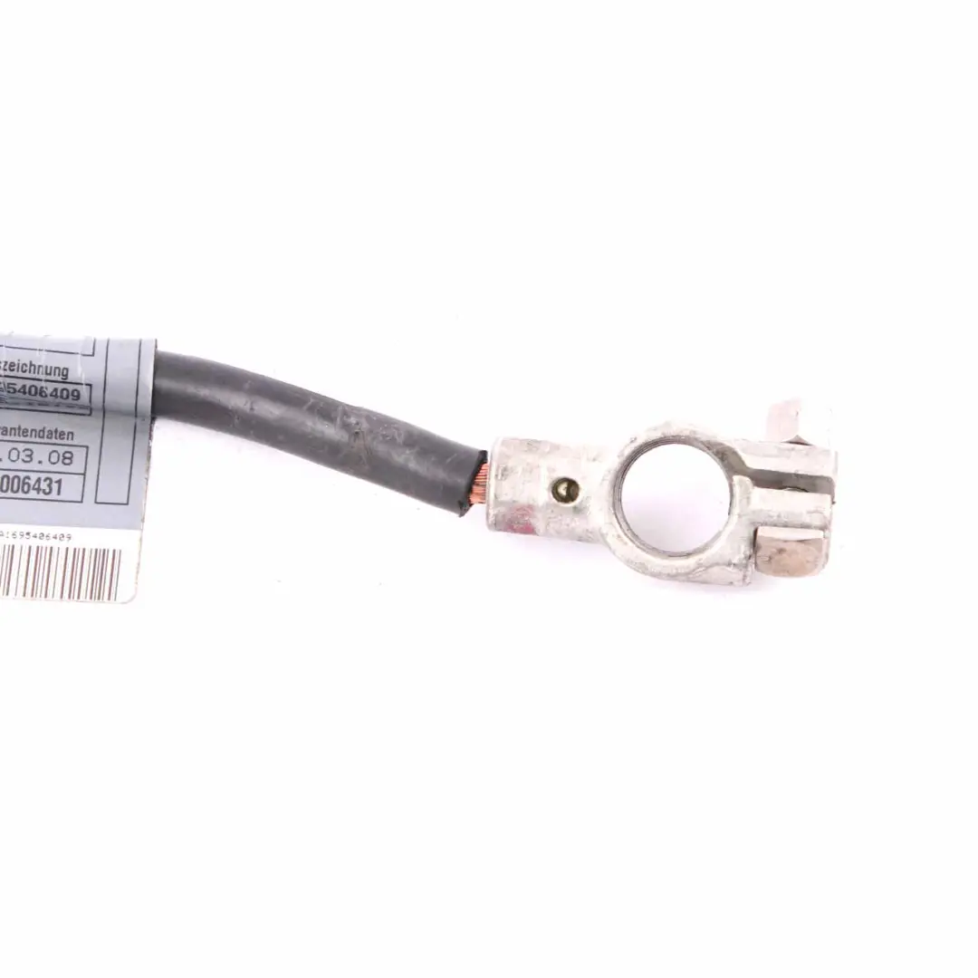 Earth Negative Cable Wiring Loom to Mercedes W169 W245 Battery with Part number A1695406409 Mercedes W169 W245 Battery Earth Negative Cable Wiring Loom - SKU A1695406409 - Part number A1695406409