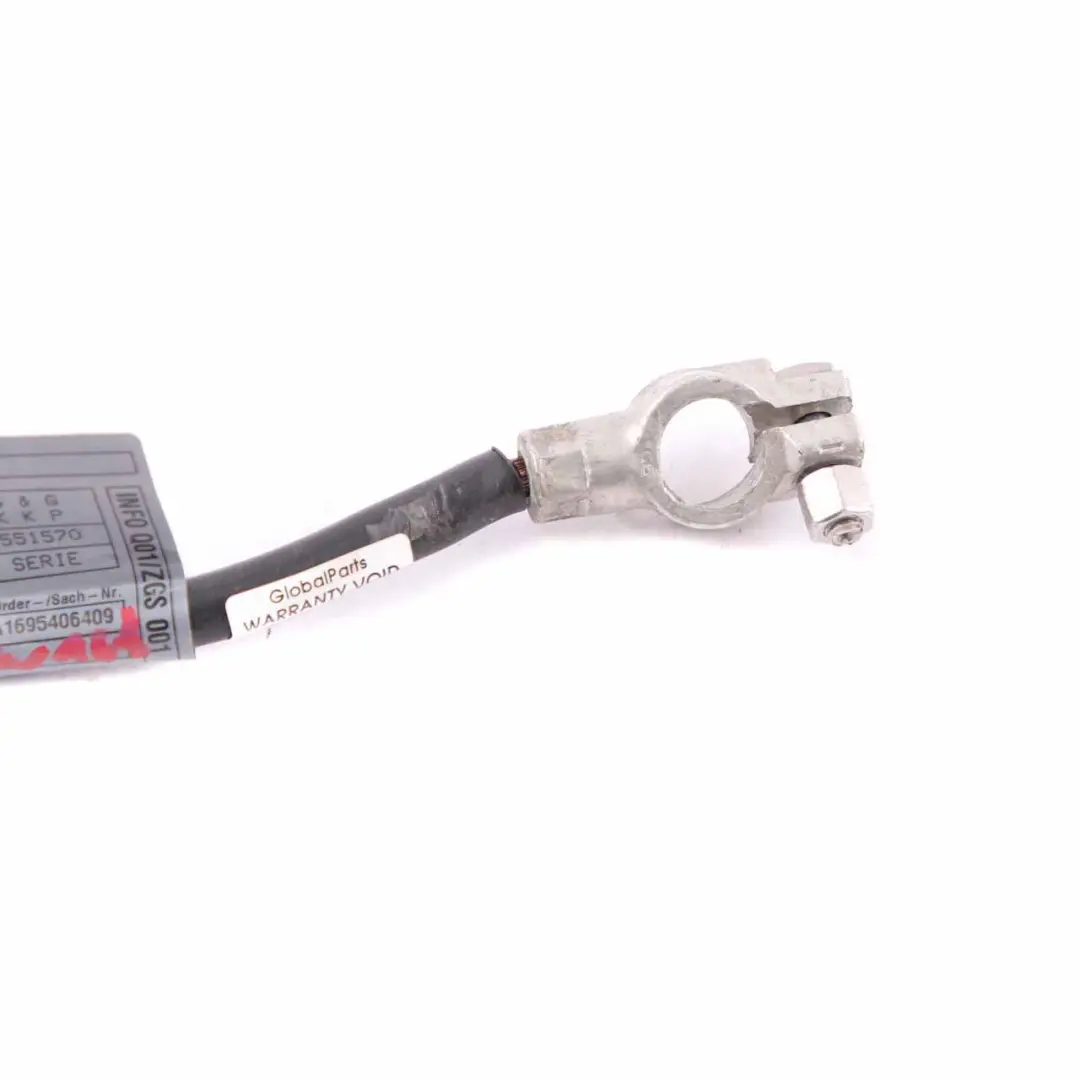 Earth Negative Cable Wiring Loom to Mercedes W169 W245 Battery with Part number A1695406409 Mercedes W169 W245 Battery Earth Negative Cable Wiring Loom - SKU A1695406409 - Part number A1695406409