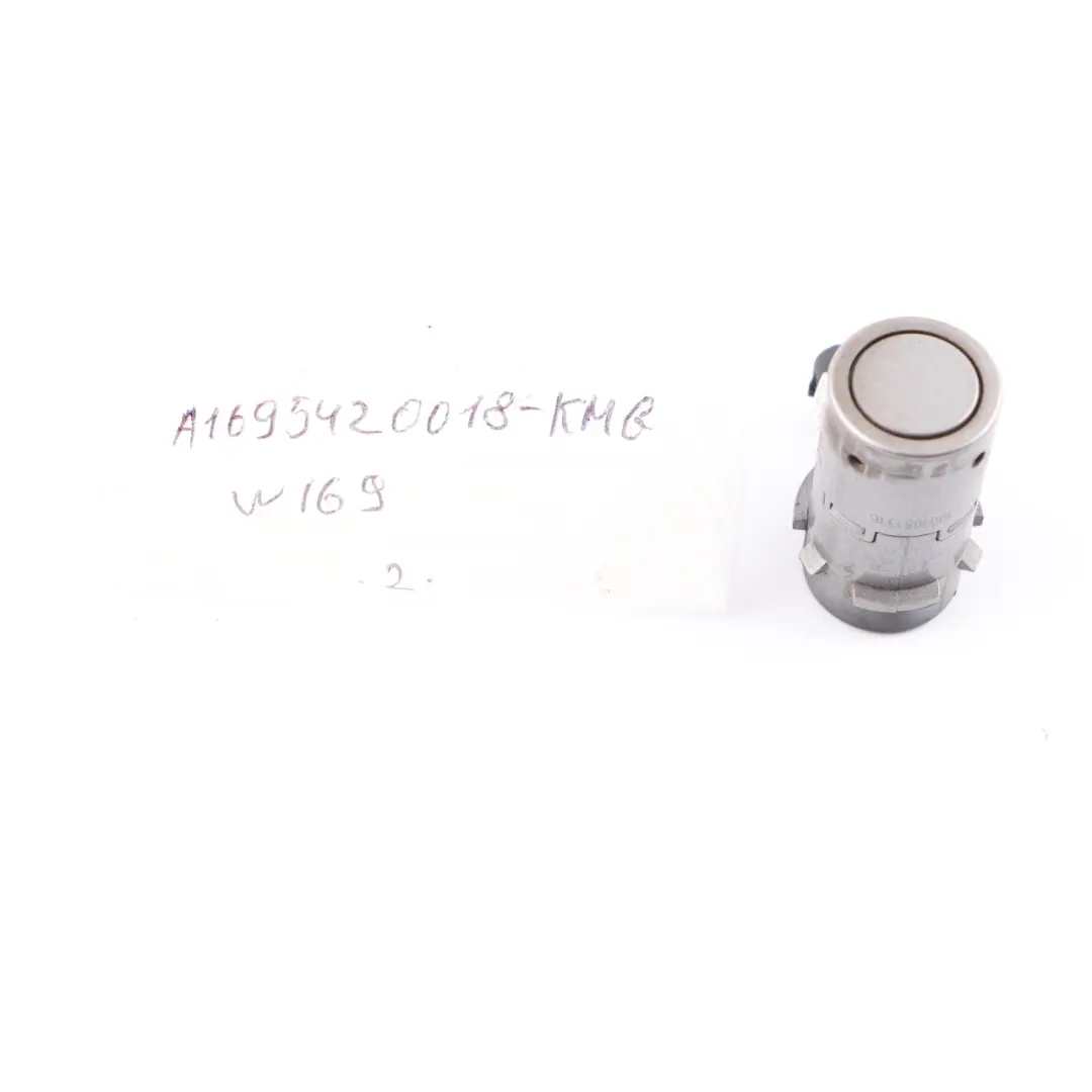 Front Bumper Parking Distance Sensor PDC Comet Grey Metallic - 748 to Mercedes W169 with Part number A1695420018 Mercedes W169 Front Bumper Parking Distance Sensor PDC Comet Grey Metallic - 748 - SKU A1695420018-KMG - Part number A1695420018