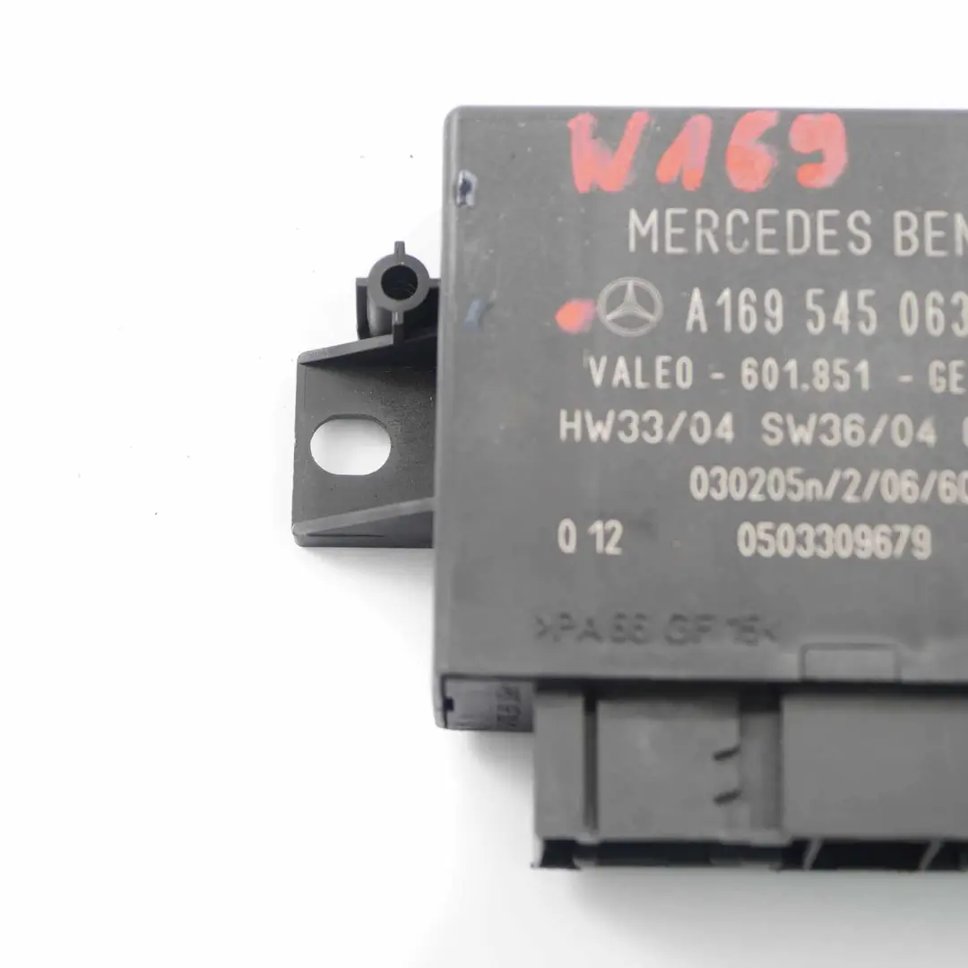 PDC Unidad Control Distancia Aparcamiento Módulo para Mercedes W169 con número de pieza A1695450632 Mercedes W169 PDC Unidad Control Distancia Aparcamiento Módulo - SKU A1695450632 - Número de pieza A1695450632