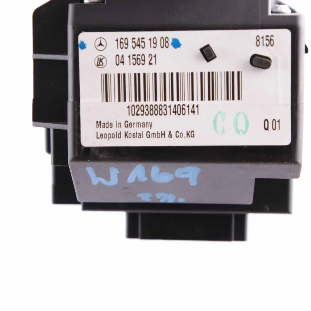  Interruptor Encendido Mercedes W169 Módulo Unidad Control Bloqueo - SKU A1695451908 - Número de pieza A1695451908