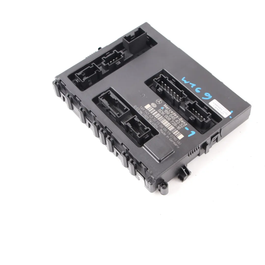 Mercedes W169 W245 SAM Control Module Fuse Box Unit - SKU A1695454332-1 - Part number A1695454332