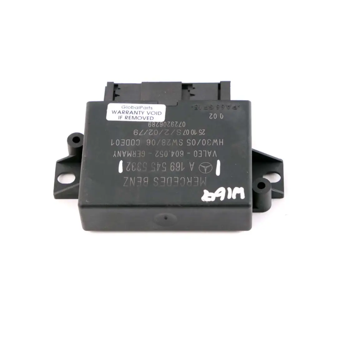 Mercedes W169 PDC Parking Sensor Distance Control Module Unit ECU - SKU A1695455332 - Part number A1695455332