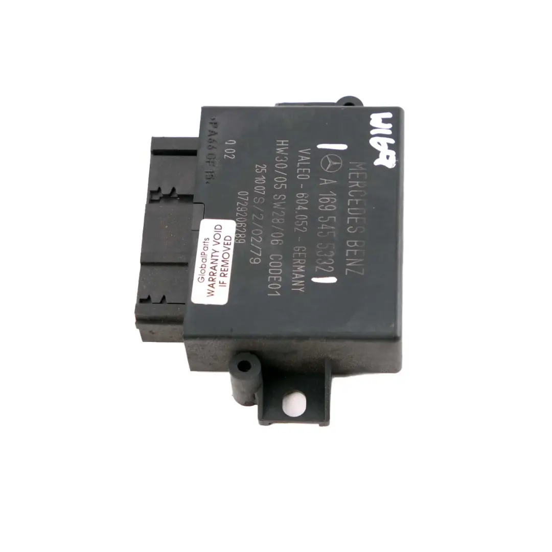 Mercedes W169 PDC Parking Sensor Distance Control Module Unit ECU - SKU A1695455332 - Part number A1695455332