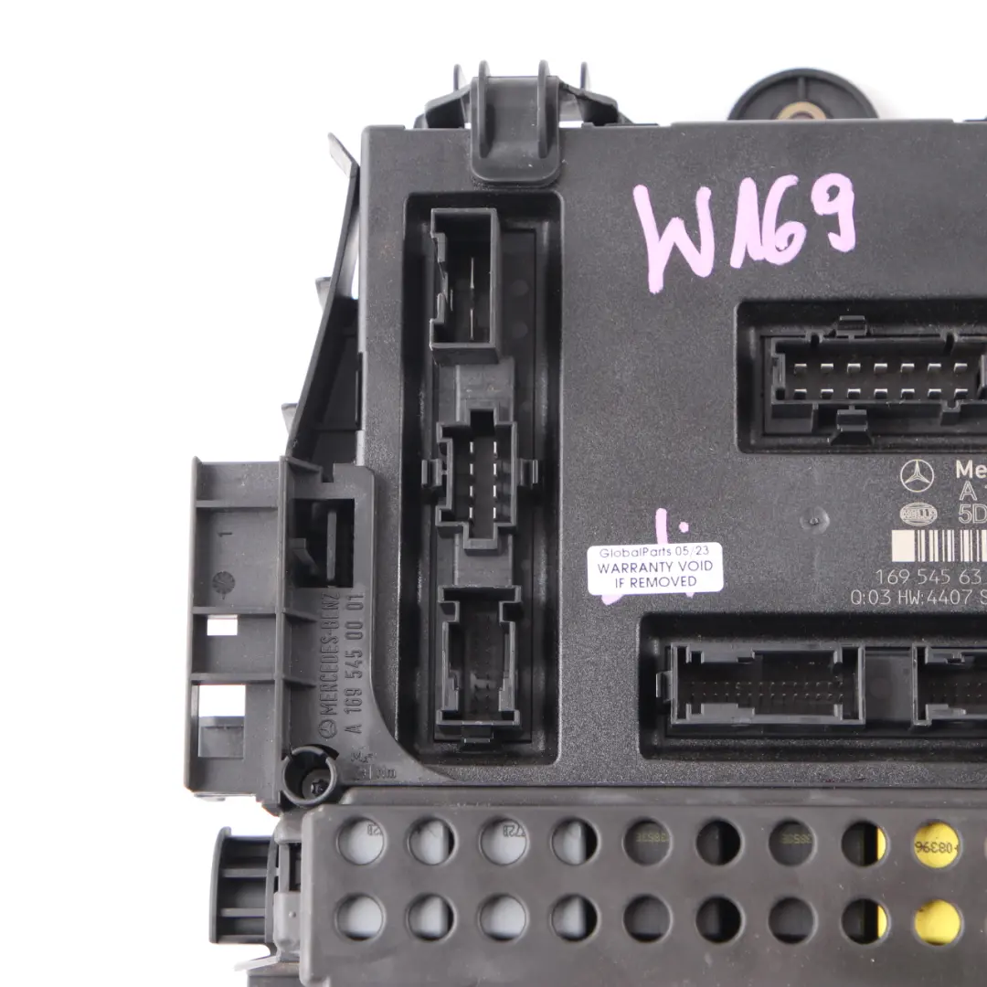  Control Unit Mercedes W169 W245 SAM Module Relay Fuse Box - SKU A1695456332 - Part number A1695456332