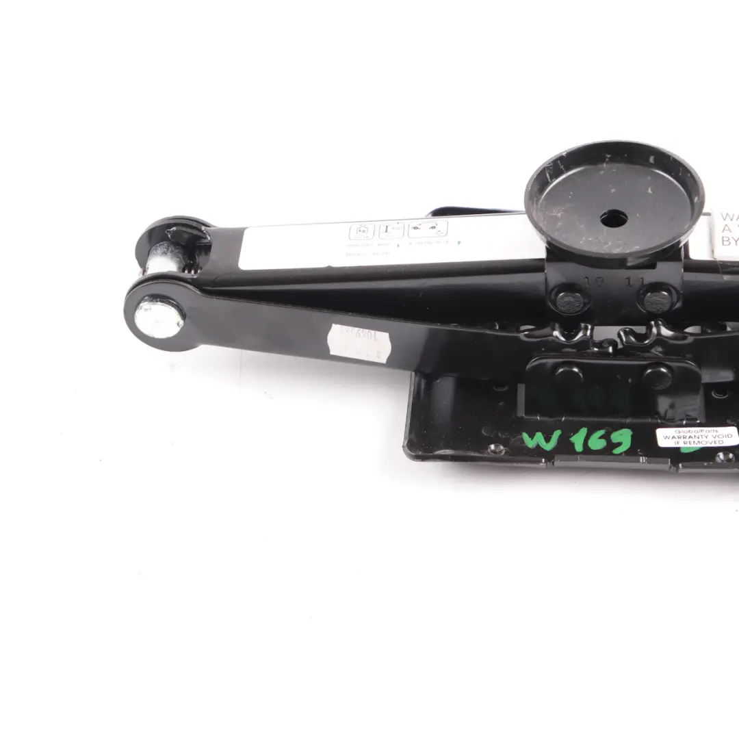 Hebebock Mercedes W169 W245 W204 Auto Werkzeug Notradaufzug für mit Teilenummer A1695800018 Hebebock Mercedes W169 W245 W204 Auto Werkzeug Notradaufzug - SKU A1695800018 - Teilenummer A1695800018