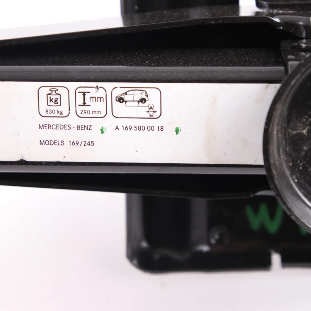 Mercedes W169 W245 W204 Cric de levage élévateur de roue d'urgence - SKU A1695800018 - Numéro de pièce A1695800018