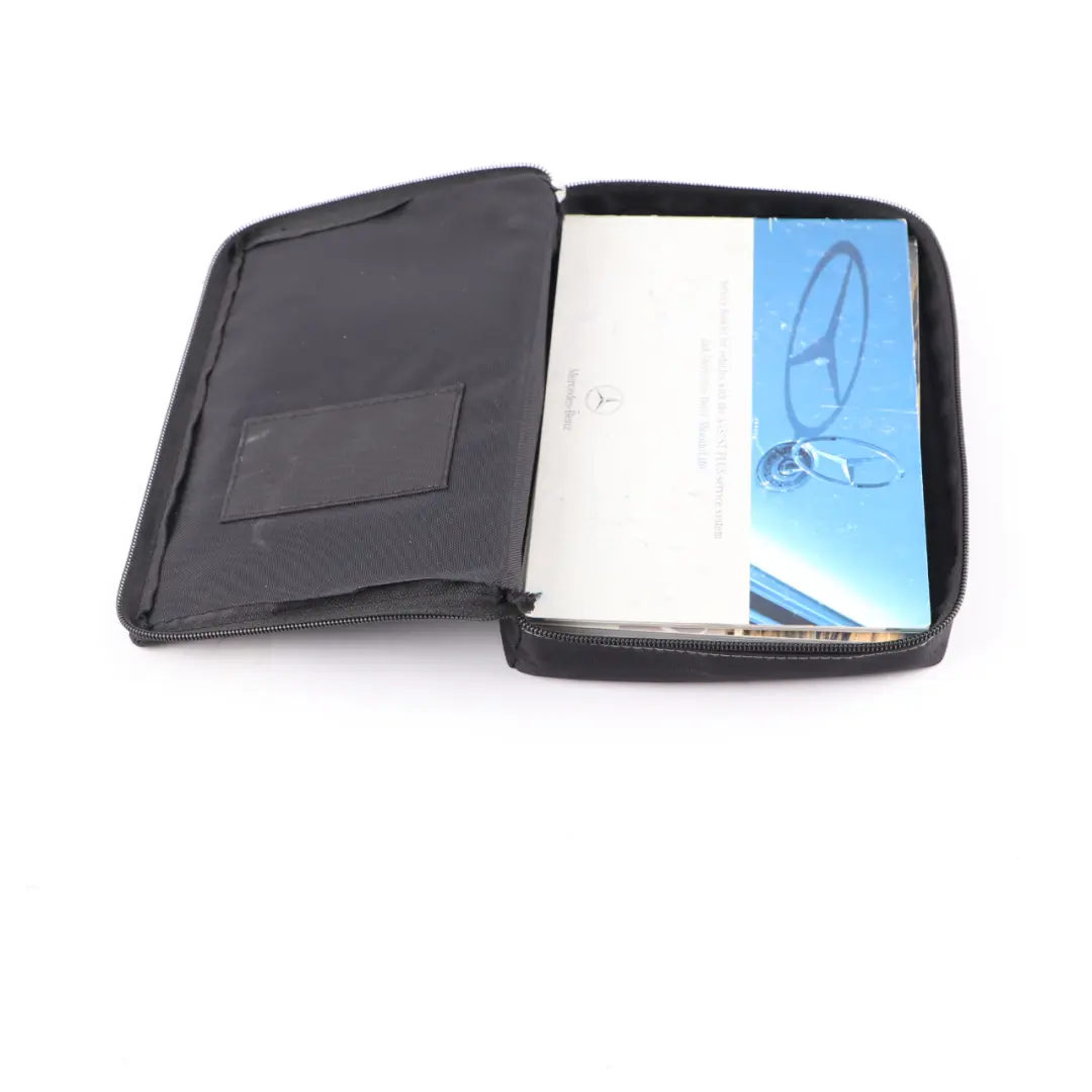 Owner's Handbook Service Booklet Slipcase Pouch Case Wallet Set to Mercedes W169 with Part number A1695841083 Mercedes W169 Owner's Handbook Service Booklet Slipcase Pouch Case Wallet Set - SKU A1695841083 - Part number A1695841083