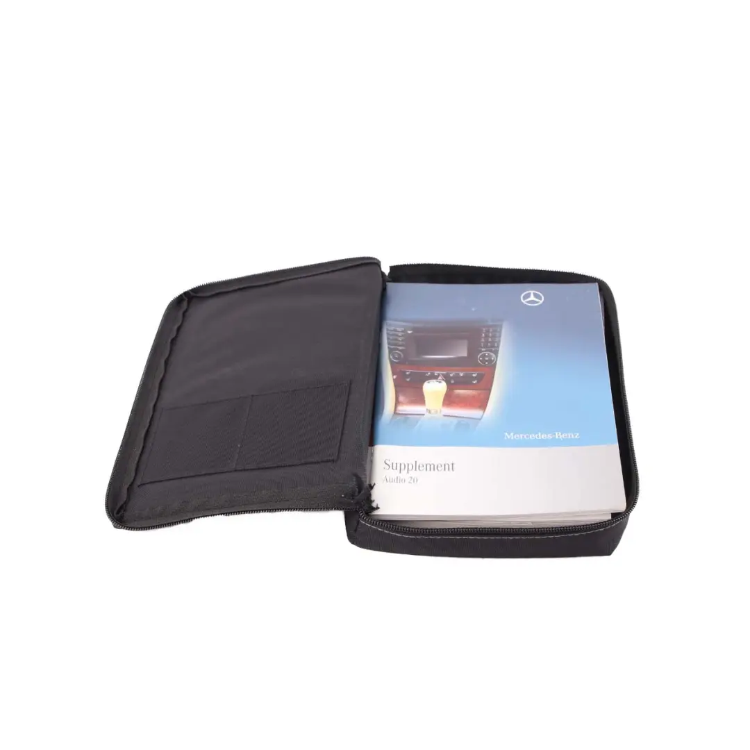 Mercedes A-Class W169 Service Booklet Book Set Pouch Case Wallet - SKU A1695842183 - Part number A1695842183