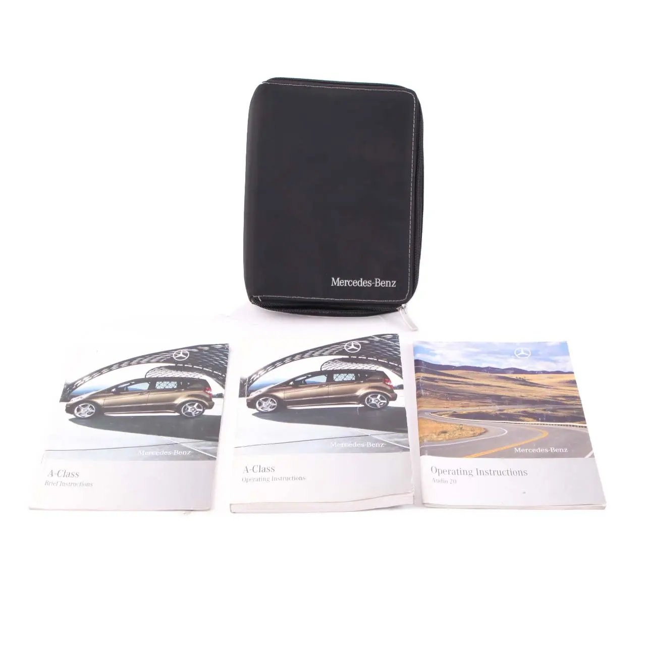 Mercedes A-Class W169 Service Booklet Book Set Pouch Case Wallet A1695844183