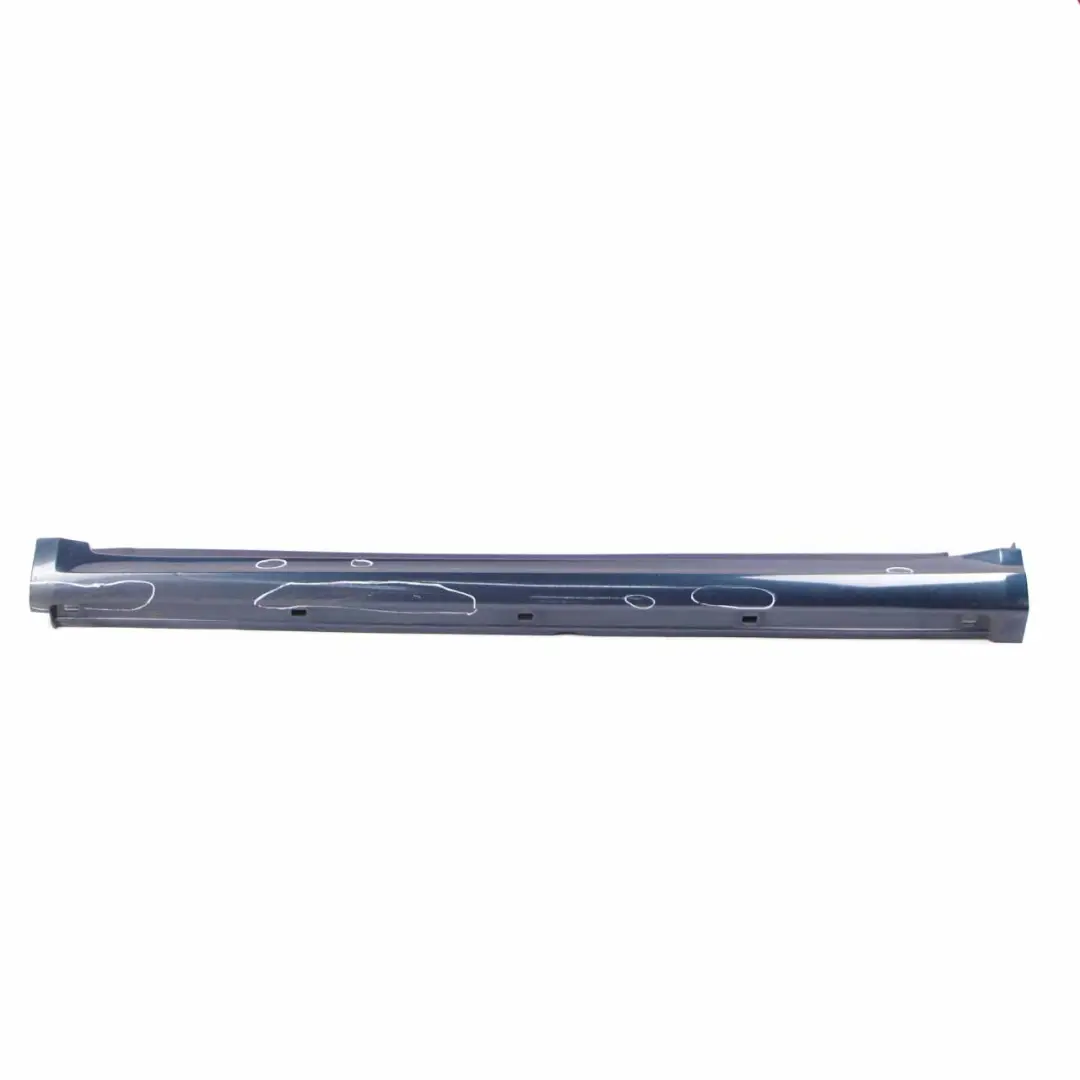 Side Skirt Door Sill Cover Left N/S Atoll Blue Metallic - 375 to Mercedes W169 with Part number A1696110308 Mercedes W169 Side Skirt Door Sill Cover Left N/S Atoll Blue Metallic - 375 - SKU A1696110308-AB - Part number A1696110308