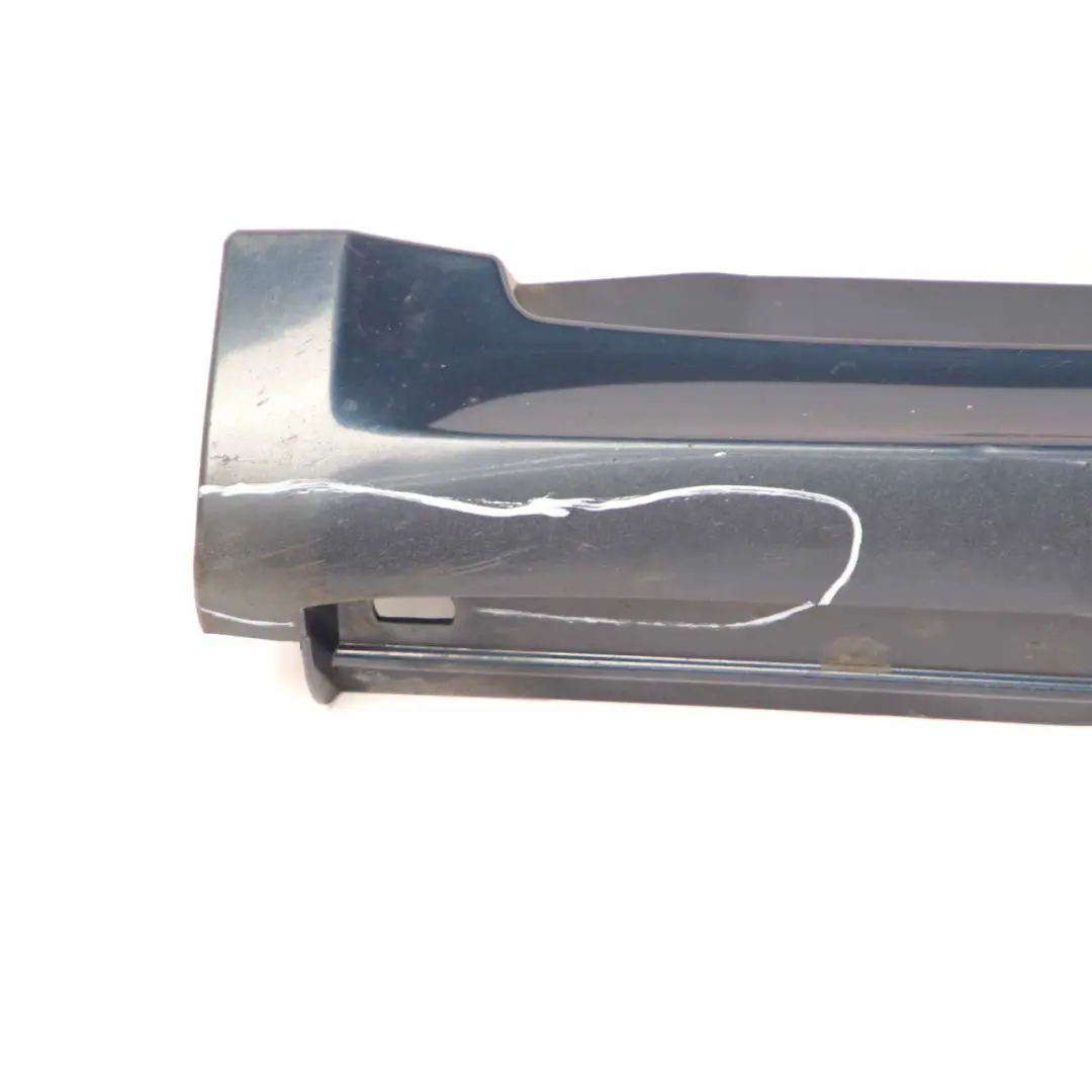 Side Skirt Door Sill Cover Left N/S Atoll Blue Metallic - 375 to Mercedes W169 with Part number A1696110308 Mercedes W169 Side Skirt Door Sill Cover Left N/S Atoll Blue Metallic - 375 - SKU A1696110308-AB - Part number A1696110308