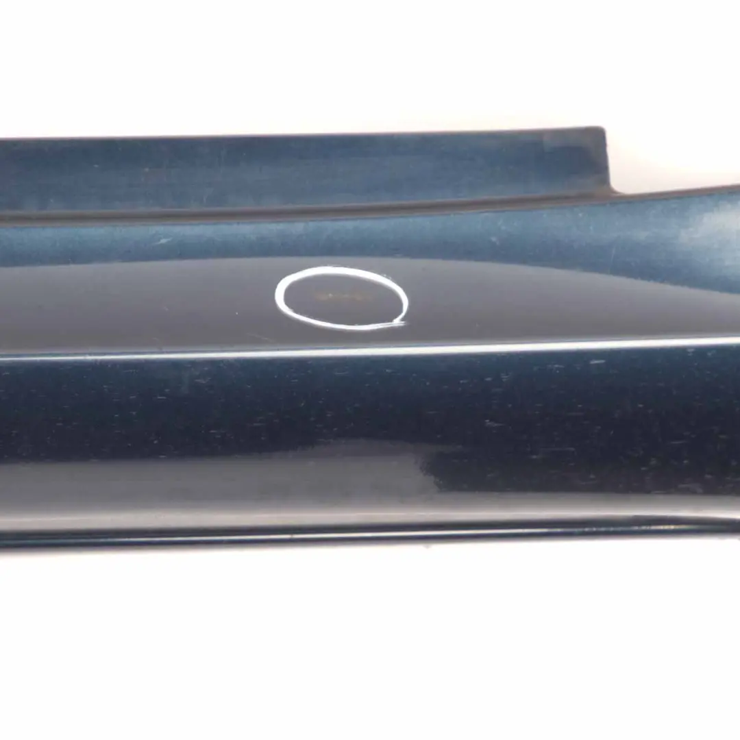 Side Skirt Door Sill Cover Left N/S Atoll Blue Metallic - 375 to Mercedes W169 with Part number A1696110308 Mercedes W169 Side Skirt Door Sill Cover Left N/S Atoll Blue Metallic - 375 - SKU A1696110308-AB - Part number A1696110308