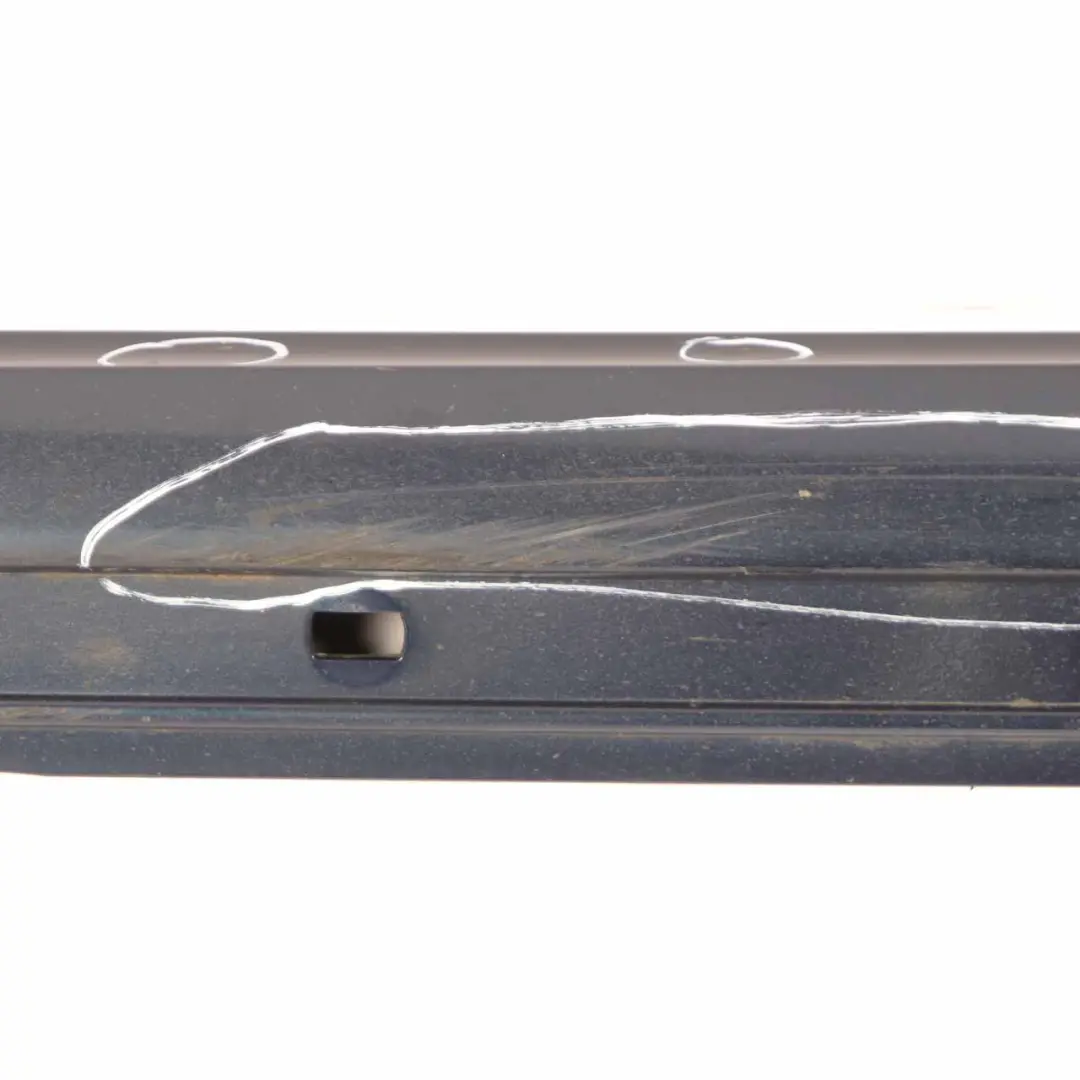 Side Skirt Door Sill Cover Left N/S Atoll Blue Metallic - 375 to Mercedes W169 with Part number A1696110308 Mercedes W169 Side Skirt Door Sill Cover Left N/S Atoll Blue Metallic - 375 - SKU A1696110308-AB - Part number A1696110308